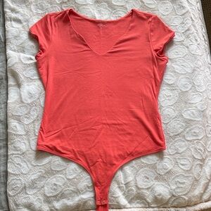 Banana Republic Coral Soft Stretch Tee